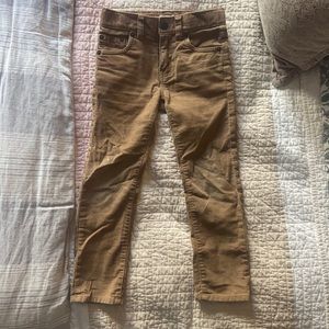 Boys size 5 Crew Cut Corduroy pants.
